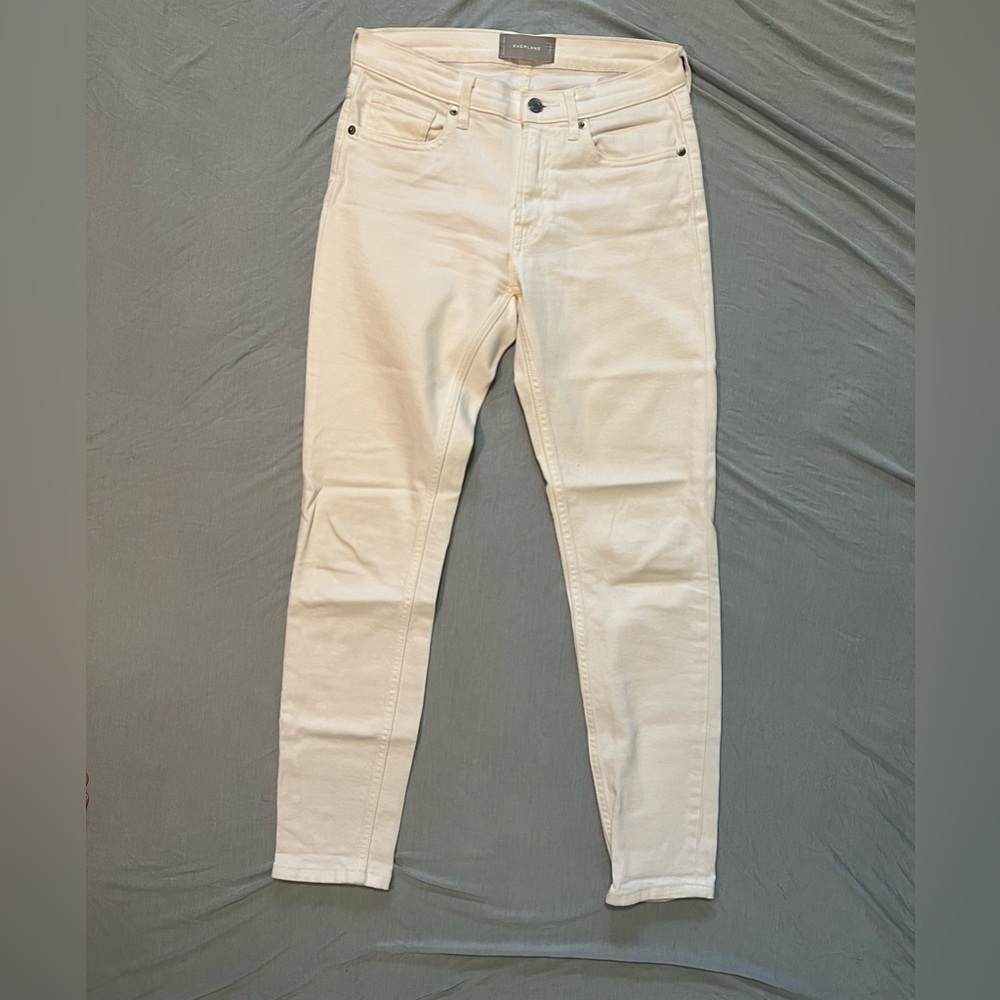 Everlane White Jeans Size 26